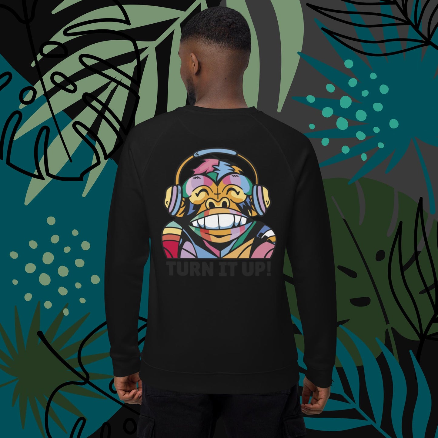 Men Stay Wild Graphic Sweatshirt