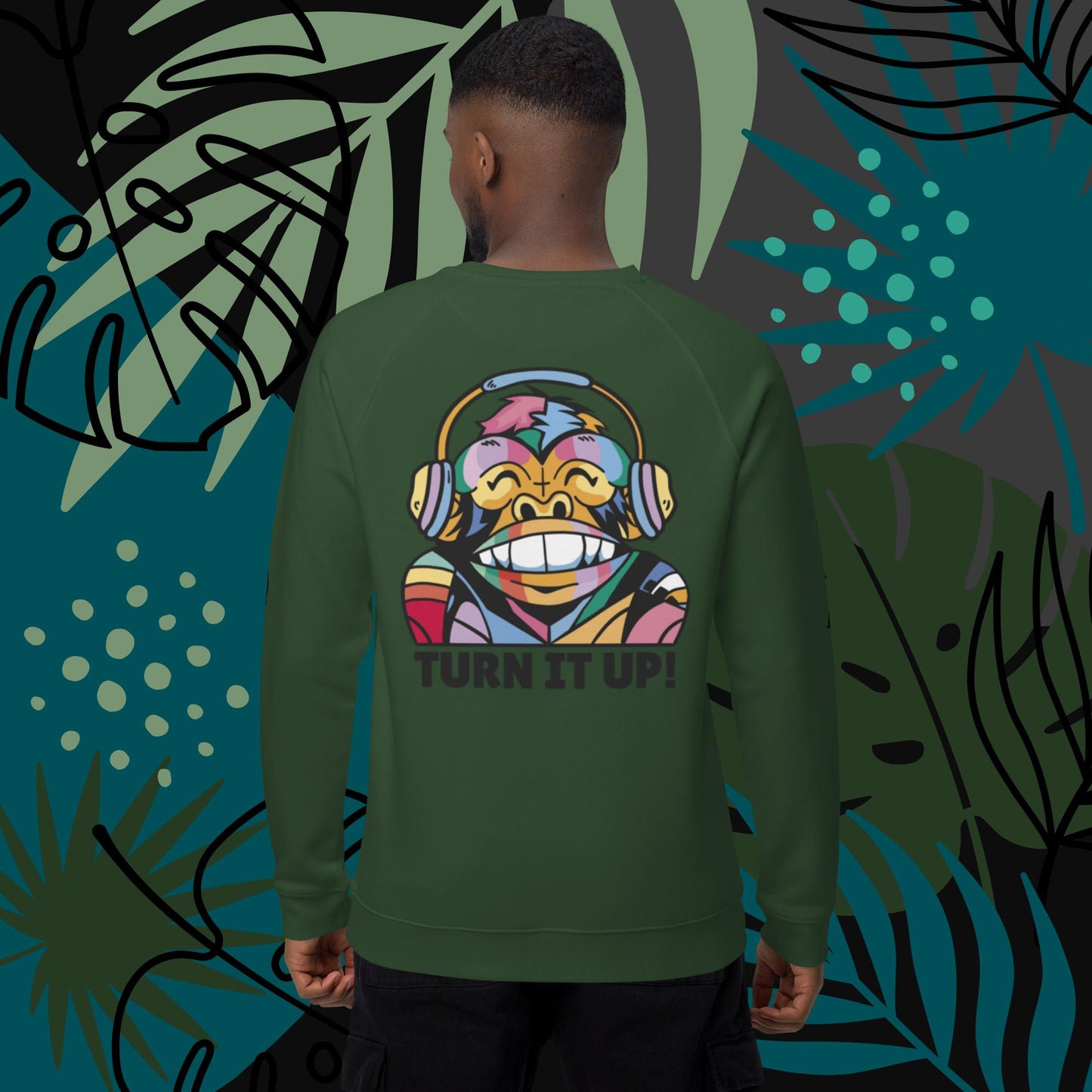 Men Stay Wild Graphic Sweatshirt