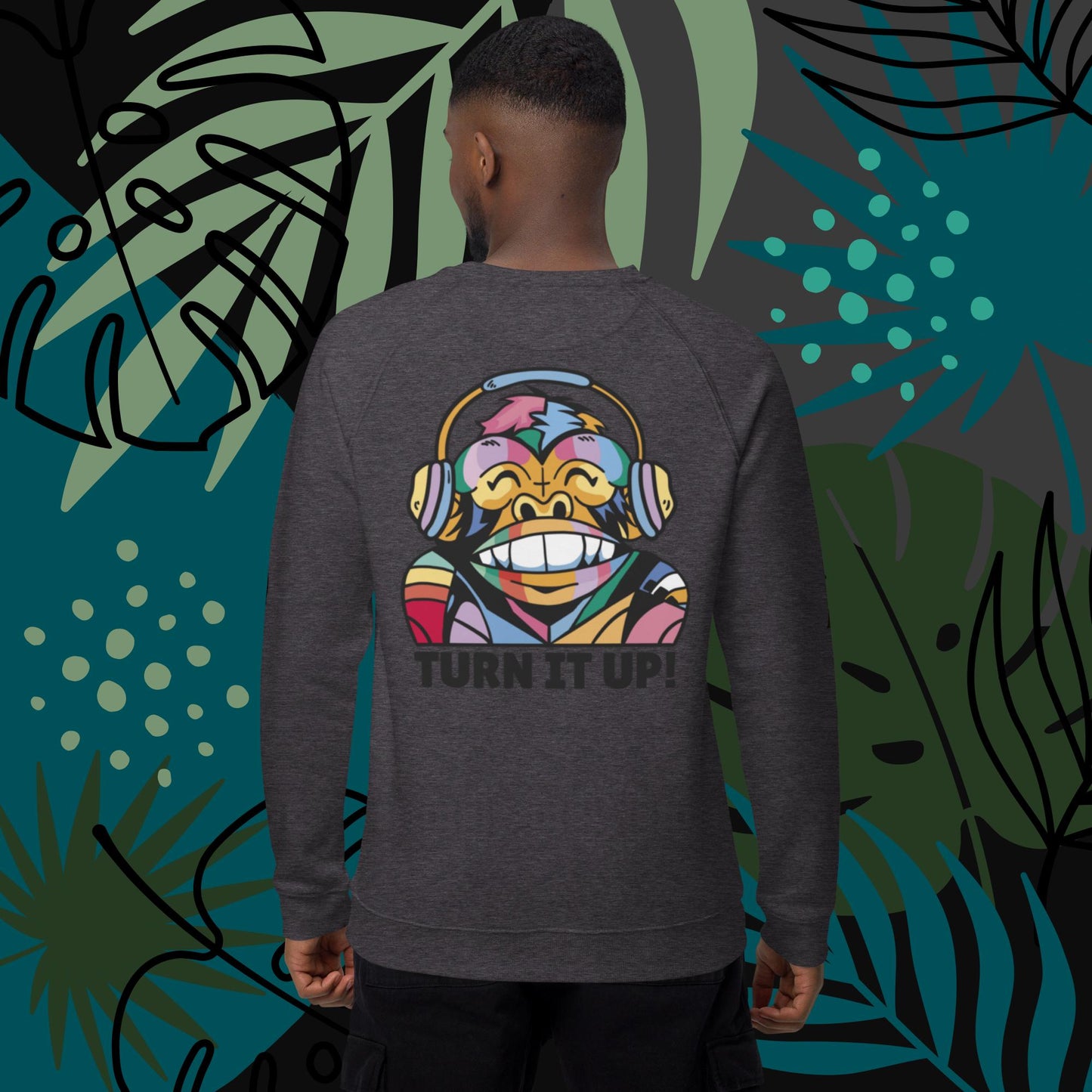 Men Stay Wild Graphic Sweatshirt