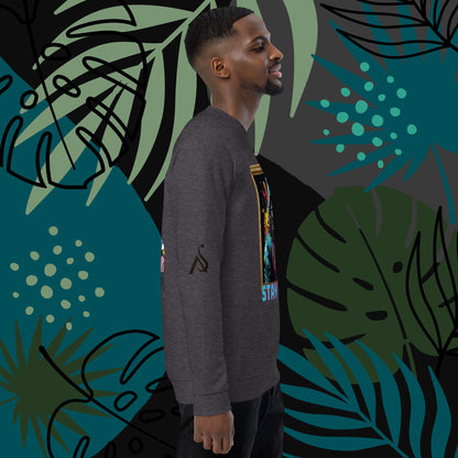 Men Stay Wild Graphic Sweatshirt