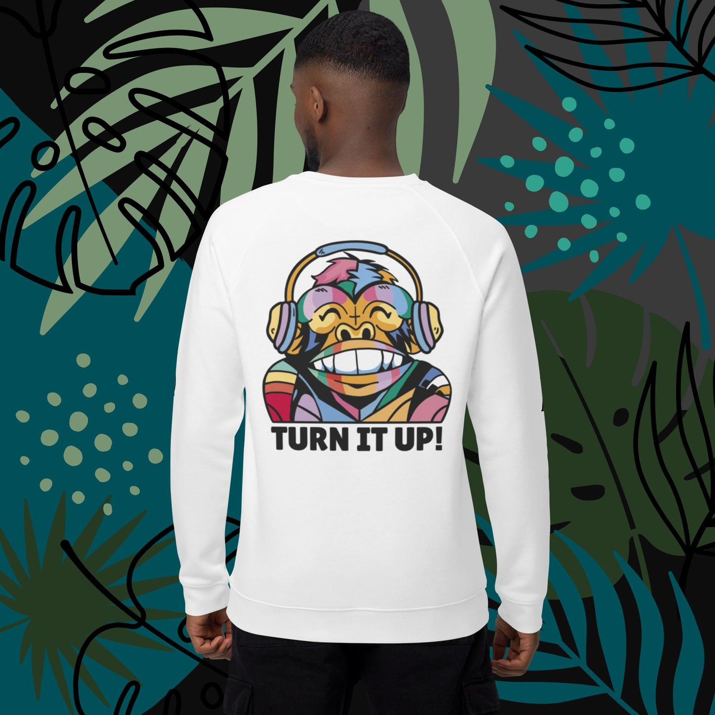 Men Stay Wild Graphic Sweatshirt
